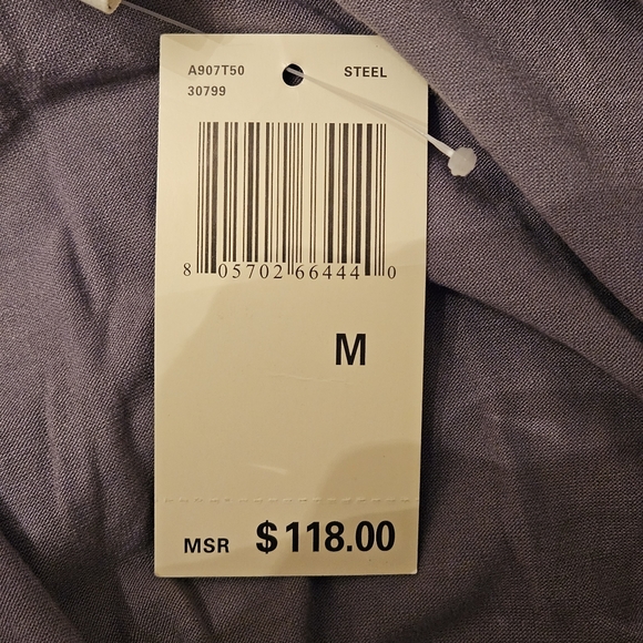 NEW!Max Studio Women Viscose Stretch V-Neck Waist Strap Fit & Flare Dress Size M - Picture 8 of 10